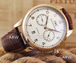 Perfect Replica IWC Portugieser 7 Days Power Reserve Rose Gold 42mm